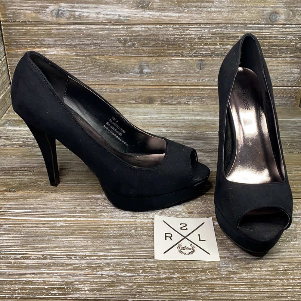 Maurices High Heels Peek Toes